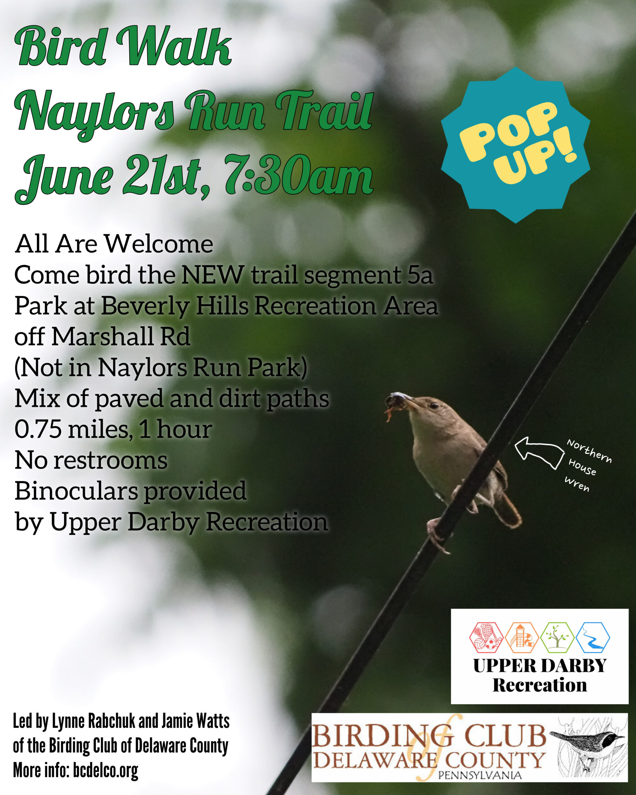 Father's Day Walk at Naylors Run Trail